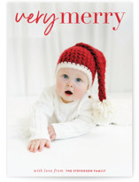very merry moment Holiday Photo Cards