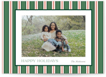 Southern Stripes Holiday Photo Cards