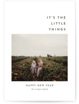 The Little Things Holiday Photo Cards