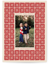 Stamped Blocks Holiday Photo Cards