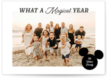 Magical Year Holiday Photo Cards