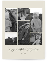 Merry Modern Holiday Photo Cards