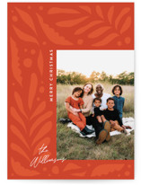 Botanical Holiday Holiday Photo Cards