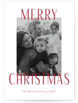 Merry Statement Holiday Photo Cards