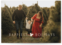 Disney's Happiest Mickey Holiday Photo Cards