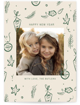Happy Little Holidays Holiday Photo Cards