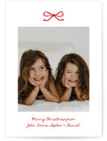 Mini Bow Holiday Photo Cards