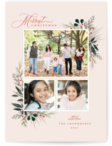 OFFSET SPRAY Holiday Photo Cards