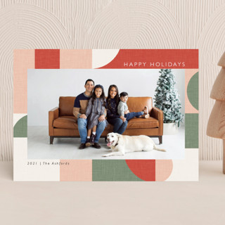Modern Family Holiday Photo Cards