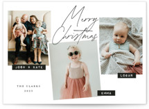 Labels Holiday Photo Cards