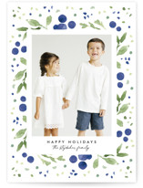 Merry Berry Confetti Holiday Photo Cards