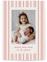 classic weave Holiday Photo Cards