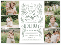 A Joyful Season Holiday Photo Cards