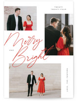 Scattered Trio Holiday Photo Cards