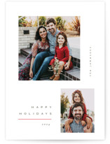 Minimalist Celebration Holiday Photo Cards