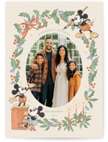 Mickey merriest wishes Holiday Photo Cards