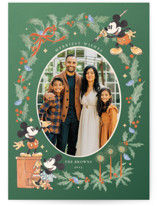 Mickey merriest wishes Holiday Photo Cards
