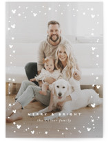 Mickey Confetti Holiday Photo Cards