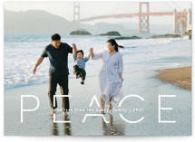Quietude Holiday Photo Cards