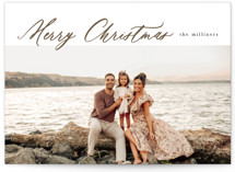 Scrollwork Holiday Photo Cards