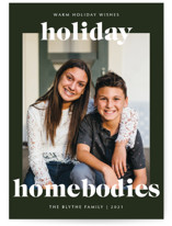 holiday homebodies Holiday Photo Cards