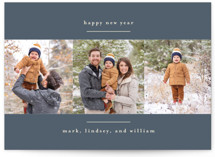 modern minimalist Holiday Photo Cards