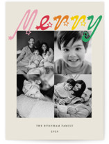 Four Moments of Joy Holiday Photo Cards