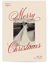 vintage cinema Holiday Photo Cards