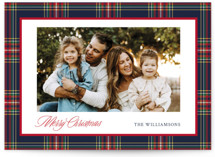 Navy Baby Holiday Photo Cards