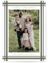 Traditional Plaid Holiday Photo Cards