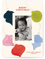 Bright Christmas Spirit Holiday Photo Cards