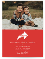 merry this way Holiday Photo Cards