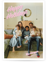 Painted Sign Holiday Photo Cards