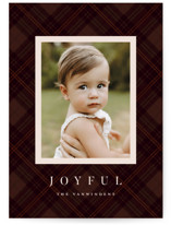 Balmoral Green Holiday Photo Cards