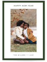 Border Holiday Photo Cards
