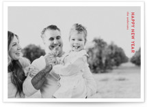 Modern Postcard Holiday Photo Cards