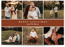 Christmas Montage Holiday Photo Cards