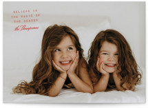 Believe Holiday Photo Cards
