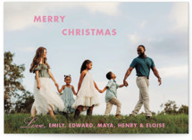Opening Titles Holiday Photo Cards
