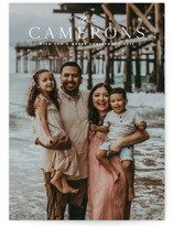 CHIC MINIMAL Holiday Photo Cards