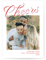 Grosgrain Ribbon Holiday Photo Cards