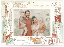 Cheerful Season Holiday Photo Cards
