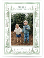 Calm Wonderland Holiday Photo Cards