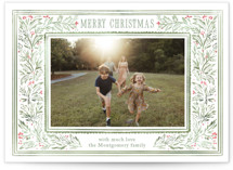 Ornamental Holiday Photo Cards