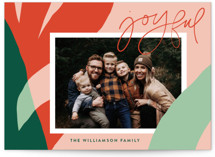 Festive Wishes Holiday Photo Cards