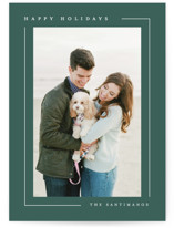 Simply Serene Holiday Photo Cards