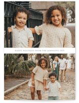 Deux Holiday Photo Cards