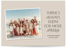 Room for More Holiday Photo Cards