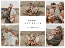 Stone Holiday Photo Cards