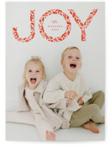 Leafy Joy Holiday Photo Cards
